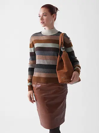 COCCINELLE | Ledertasche - Shopper C-EASY | camel